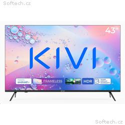 KIVI - 43", UHD, Android TV 11, Černá, 3840x2160, 