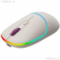 CANYON myš optická bezdrátová MW-22, RGB, 800, 120