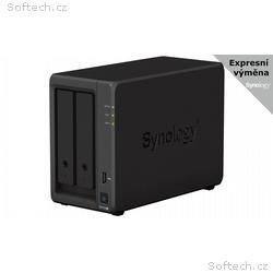 Synology DiskStation DS723+, 2-bay NAS, CPU DC AMD