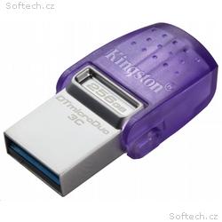 Kingston flash disk 256GB DT MicroDuo 3C USB A + U