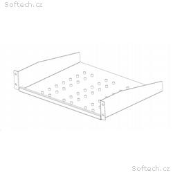 Legrand EvoLine 2-bodová police pevná 1U 250mm, no