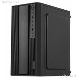 Eurocase MC MF-300B, skrinka mATX, 2xUSB3.0, čiern