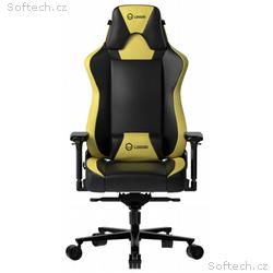 LORGAR herní židle Base 311, černá, žlutá
