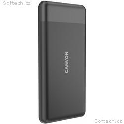 CANYON Power Bank PB-1009B, 10 000mAh černá
