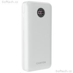 CANYON Power Bank PB-2002, 20000mAh, bílá