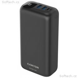 CANYON Power Bank PB-301, 30000mAh, černá