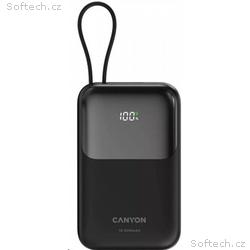 CANYON Power Bank PB-101, 10000mAh PD22.5W built-i
