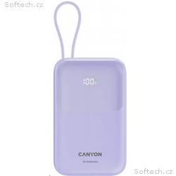CANYON Power Bank PB-101, 10000mAh PD22.5W, purple