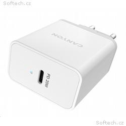 CANYON Nabíječka do sítě H-20, 1x USB-C, Power del