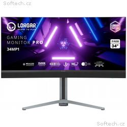 LORGAR 34 herní monitor zahnutý, miniLED