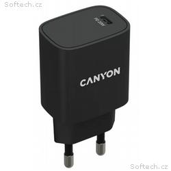 CANYON nabíječka do sítě H-20-02, 1x USB-C PD 20W,