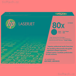 HP Toner č.80X LaserJet čierny