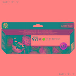 HP Ink Cartridge č.971XL azurova