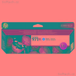 HP Ink Cartridge č.971XL purpurova