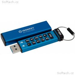 Kingston IronKey Keypad 200, 16GB, USB 3.2, USB-A,