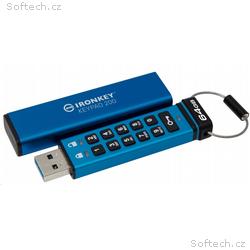 Kingston IronKey Keypad 200, 64GB, USB 3.2, USB-A,