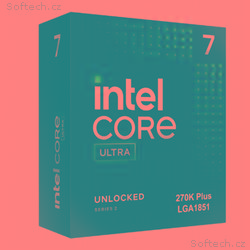 CPU INTEL Core Ultra 7 270K Plus, až 5.5GHz, 36MB 