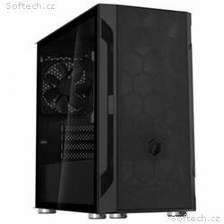 SilverStone FARA H1MB-G, Micro-ATX skříň, Honeycom