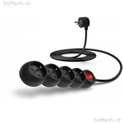 CONNECT IT prodlužovací kabel 230 V, 4 zásuvky, 3 