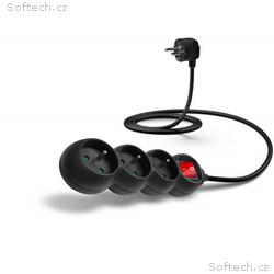 CONNECT IT prodlužovací kabel 230 V, 3 zásuvky, 1,