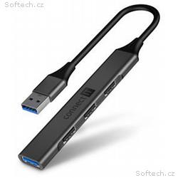 CONNECT IT USB-A hub, (1xUSB-A 3.0, 3xUSB-A 2.0), 
