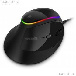 CONNECT IT GAME FOR HEALTH RGB ergonomická vertiká