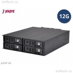 Jou Jye Backplane SATA3, SAS3 4x 2,5"HDD do 5,25" 