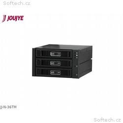 Jou Jye Backplane pro 3.5" 3x SATA, SAS3 HDD do 2x