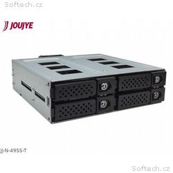 Jou Jye Backplane SAS3, SATA 4x 2,5"HDD do 5,25" p