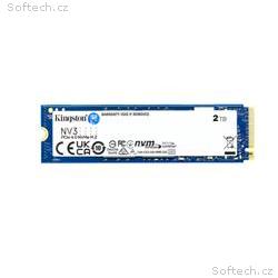 Kingston SSD 2000GB NV3 NVMe™ PCIe M.2 2280 (ctení