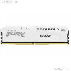 Kingston FURY Beast White, DDR5, 16GB, 6000MHz, CL