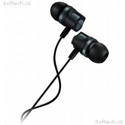 CANYON stereo sluchátka SEP-3, špunty do uší, čern