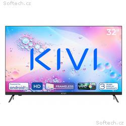 KIVI - 32", HD, AndroidTV 11, Černá, 1366x768, 60 