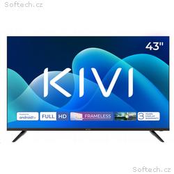 KIVI - 43", UHD, Google Android TV, Black, 3840x21