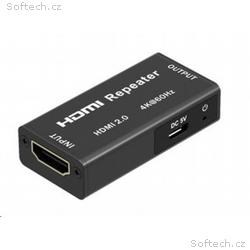 PremiumCord HDMI 2.0 repeater až do 40m, rozlišení