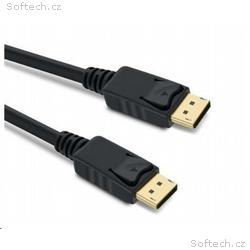 PremiumCord DisplayPort 1.4 přípojný kabel M, M, z