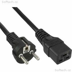 PremiumCord Kabel síťový k počítači 230V 16A 1,5m 