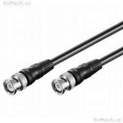 PremiumCord BNC, 75 ohm, M, M, 1m