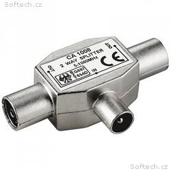 PremiumCord TV antenní slučovač-rozbočovač IEC 75 