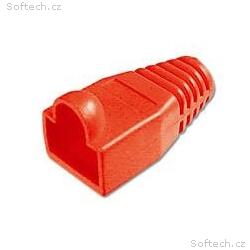 PremiumCord Kryt konektoru RJ45 - červená
