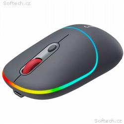 CANYON myš optická bezdrátová MW-22, RGB, 800, 120