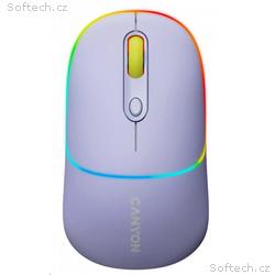 CANYON myš optická bezdrátová MW-22, RGB, 800, 120