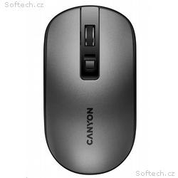CANYON myš MW-18DG, optická, tichá, s bezdrátovým 