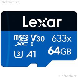 Lexar paměťová karta 64GB High-Performance 633x mi
