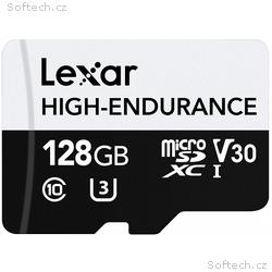 Lexar paměťová karta 128GB High-Endurance microSDH