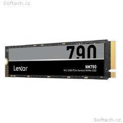 Lexar NM790, 512GB, SSD, M.2 NVMe, Šedá, 5R