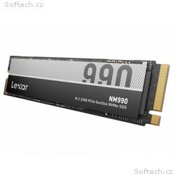 Lexar NM990, 4TB, SSD, M.2 NVMe, Šedá, 5R