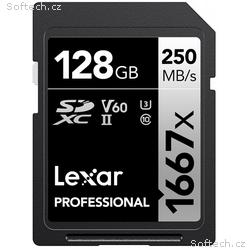 Lexar paměťová karta 128GB Professional 1667x SDXC