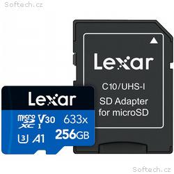 Lexar paměťová karta 256GB High-Performance 633x m