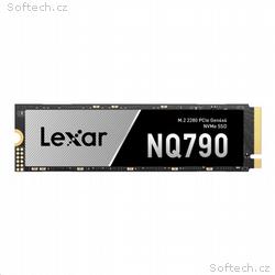 Lexar NQ790, 512GB, SSD, M.2 NVMe, Šedá, 5R